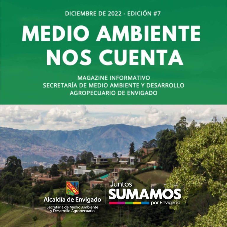 Llega a Envigado la séptima edición de Medio Ambiente nos Cuenta, magazine institucional